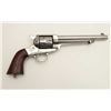Image 2 : Remington Model 1890 single action revolver,  .44-40 caliber, 7.5” barrel, wood grips, S/N  276, ove