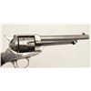 Image 5 : Remington Model 1890 single action revolver,  .44-40 caliber, 7.5” barrel, wood grips, S/N  276, ove
