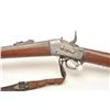 Image 9 : Remington Rolling block rifle, .50-70  caliber, 36” barrel, wood stock, leather  sling, no visible S