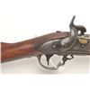 Image 5 : Harper’s Ferry percussion conversion rifle,  .69 caliber, 35.5” barrel, wood stock with  old repairs