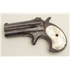 Image 3 : Remington O/U derringer, .41 caliber, 3”  barrels, blued finish, pearl grips, S/N 361,  in overall g