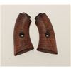 Image 2 : Antique wood grips for small frame volcanic  pistol showing American “Fiddleback Striping”  like a K