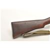 Image 2 : Enfield Model No. 4 MK I bolt action rifle  with bayonet, sheath and green woven sling,  .303 calibe