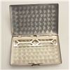 Image 3 : Elgin American marked sterling cigarette  case, 135 grams weight.     Est.:  $75-$150.