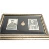 Image 2 : Framed German Flying medal with photos of  “Baron” von Richthofen and Leutnant  Immelmann, approxima