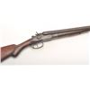 Image 3 : Antique Stanley Arms Co. S x S double barrel  hammer shotgun, 12 gauge, serial #NSNV.  The  shotgun 