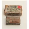 Image 2 : .380 Long rifle cartridges by Eley for Rook  Type rifles; black powder, full box; also a  tine box f