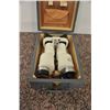 Image 3 : French Navy Binoculars for artillery in box  marked “Marine Nationale, Jumelle 54x24D,  S.G.O. 1960,