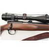 Image 2 : Remington Model 504 bolt action rifle, .22LR  caliber, 20.5” barrel, blued finish,  checkered wood s