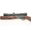 Image 3 : Browning semi-automatic rifle, .22LR caliber,  19” barrel, blued finish, checkered wood  stocks, S/N