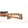 Image 2 : Mirage XLR pellet gun, .177 caliber, 17”  barrel, black finish, checkered wood thumb  hole/open wood