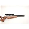 Image 7 : Mirage XLR pellet gun, .177 caliber, 17”  barrel, black finish, checkered wood thumb  hole/open wood