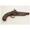 Image 2 : Spanish percussion pistol, .68 caliber, 5.5”  barrel marked “Fran Bamemecher/Ano 1856”;  un-cleaned 