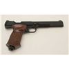Image 4 : Smith & Wesson Model 79G pellet pistol, .177  caliber, black finish, brown checkered  plastic grips;