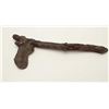 Image 2 : Stone and wood war club, approximately 21”  overall; unknown age.    Est.:  $25-$50.