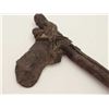 Image 3 : Stone and wood war club, approximately 21”  overall; unknown age.    Est.:  $25-$50.