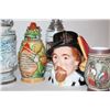 Image 5 : Lot of 14 misc. collector ceramic steins  including several Royal Doulton-made famous  personality s