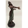 Image 1 : Large bronze of woman on marble base,  approximately 28” in height with beautiful  patina, ca. 20th 