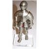 Image 2 : Nicely made miniature suit of armor;  articulated metal and decorated; no fingers;  ca. 1900-1940, o