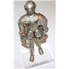 Image 3 : Nicely made miniature suit of armor;  articulated metal and decorated; no fingers;  ca. 1900-1940, o