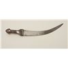 Image 6 : Silver mounted mid-eastern dagger circa late  19th to early 20th century. Measures 18 ½”  overall wi