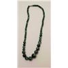 Image 2 : One graduated strand of Jade beads 18 inches  long and varying from 14mm to 7mm  eST:$600-750