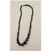 Image 3 : One graduated strand of Jade beads 18 inches  long and varying from 14mm to 7mm  eST:$600-750