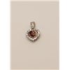 Image 2 : Dazzling 2.13ct. Natural Fancy Orange Brown  Heart Shaped Brilliant Cut Diamond with  G.I.A. Certifi