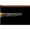 Image 12 : Koto period katana signed in sira-siya. The  blade measures 25 ½” and shows a fresh polish  and over