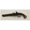 Image 2 : Fine Mid-18th century French SxS flintlock  pistol with ornate and hallmarked silver  mountings. The