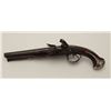 Image 3 : Fine Mid-18th century French SxS flintlock  pistol with ornate and hallmarked silver  mountings. The
