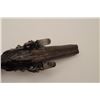 Image 10 : SxS flintlock pistol signed “Matherbe A  Liege” circa 18th century. Measures 12”  overall with 6” ba