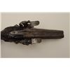 Image 16 : SxS flintlock pistol signed “Matherbe A  Liege” circa 18th century. Measures 12”  overall with 6” ba