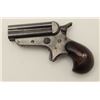 Image 1 : Sharps and Hankins bulldog derringer in .32  caliber rimfire with 4 shot barrel group, S/N  9675. 75
