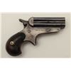 Image 3 : Sharps and Hankins bulldog derringer in .32  caliber rimfire with 4 shot barrel group, S/N  9675. 75