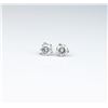 Brilliant ‘IDEAL’ cut diamond earrings  weighing approx. 0.65 carats of E/F colors  and VS clarity s