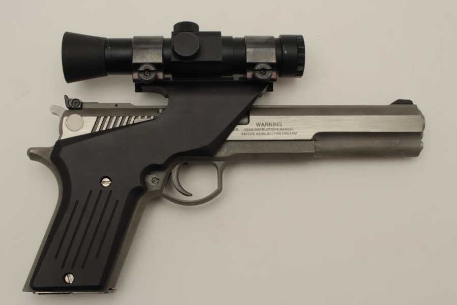 AMT Automag III Semi-Auto pistol in .30 carbine caliber with stainless ...