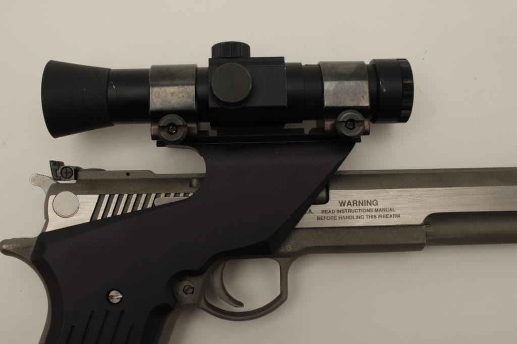 AMT Automag III Semi-Auto pistol in .30 carbine caliber with stainless ...