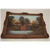 Image 2 : Original oil painting signed Malcom Gearing  measuring 24” x 36” and titled “River Avon,  by Isle Lo