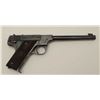 Hi Standard Model B .22 L.R. caliber  semi-auto pistol, S/N 59276. A fairly scarce  and collectible 
