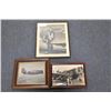 Image 7 : Lot of 14 WW II era aviation-related framed  pieces including a great VP-40 Reunion  (Pensacola, FL 