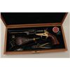 Image 16 : ASM Cased reproduction 1851 Navy percussion  revolver, .36 caliber, serial #73718.  The  pistol is i
