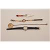 Image 2 : Lot of vintage and antique jewelry. Hilton 17  jewel Detroit Swiss watch, Pikes Peak  masonic souven