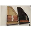 Image 2 : Lot of 2 auto harps as described: 1 by Oscar  Schmidt in good condition in case (Vintage).  1 wood b