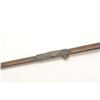 Image 8 : Lot of three swords including:  a lodge  sword, Asian style sword in carved wood  scabbard and a kni