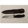 Image 1 : “Geo. Wostenholm & Son, Sheffield, England”  marked British Naval deck knife. Molded hard  rubber gr