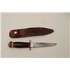 Image 3 : M. Dickinson “Invicta” brand, Sheffield,  England marked WWII era private purchase  fighting knife w
