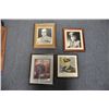 Image 2 : Lot of 5 framed U.S. military pieces  including limited edition (500) print of  Congressional Medal 