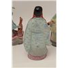Image 15 : 6 Chinese porcelain figures from old  Pennsylvania estate. Measures approximately  12” in height. So