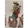Image 3 : 6 Chinese porcelain figures from old  Pennsylvania estate. Measures approximately  12” in height. So